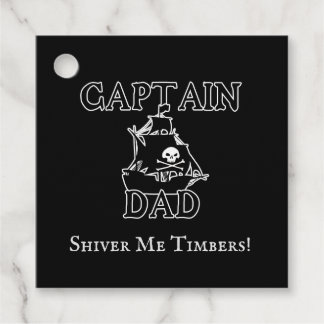 Kapitein Pap - Ghobold Galleon Bedankjes Labels