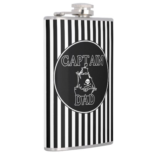 Kapitein Pap - Ghobold Galleon Flask Heupfles (Rechts)