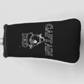 Kapitein Pap - Ghobold Galleon Golfheadcover (Voorkant)