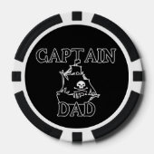 Kapitein Pap - Ghobold Galleon Poker Chips (Voorkant)