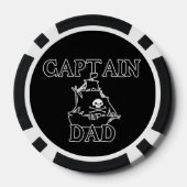 Kapitein Pap - Ghobold Galleon Poker Chips (Achterkant)