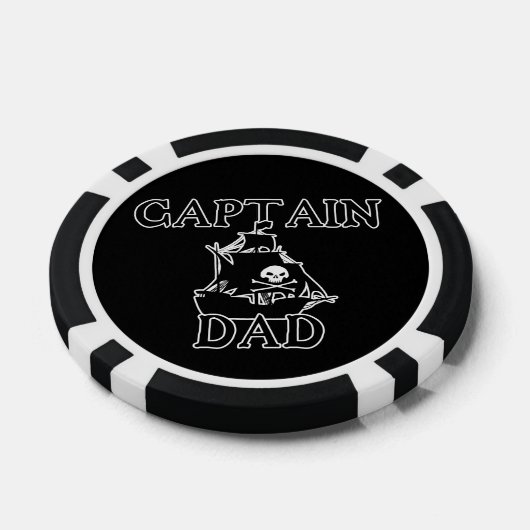 Kapitein Pap - Ghobold Galleon Poker Chips (Enkel)