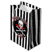 Kapitein Pap Gift Bag Medium Cadeauzakje (Voorkant Gekanteld)