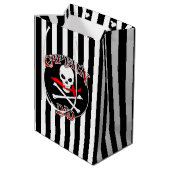 Kapitein Pap Gift Bag Medium Cadeauzakje (Achterkant Gekanteld)