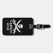 Kapitein Pap - Klassiek Bagagelabel (Voorkant horizontaal)