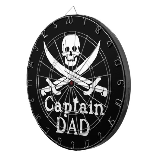 Kapitein Pap - Klassiek Dartbord (Voorkant Rechts)