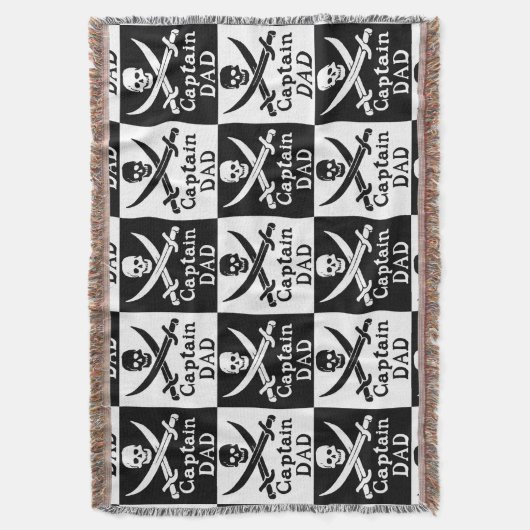 Kapitein Pap - Klassiek Deken (Voorkant Verticaal)