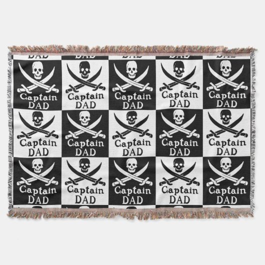 Kapitein Pap - Klassiek Deken (Voorkant)