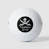Kapitein Pap - Klassiek Golfballen (Voorkant)