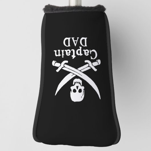 Kapitein Pap - Klassiek Golfheadcover (Draai 90)