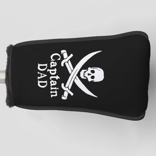 Kapitein Pap - Klassiek Golfheadcover (Voorkant)