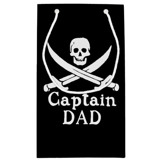 Kapitein Pap - Klassiek Klein Cadeauzakje (Achterkant)