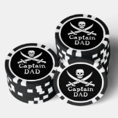 Kapitein Pap - Klassiek Poker Chips (Opstapeling)