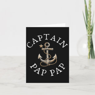 Kapitein Pap-Pap Boot Zeilboot Opa Ancho Kaart