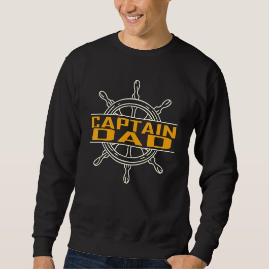 Kapitein Pap Sailing en Toon Trui (Voorkant)
