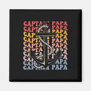 Kapitein Papa Groovy Vaart Papa  Magneet