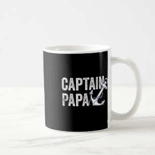 Kapitein Papa Pontoon Geschenk Meer Zeiler Visboot Koffiemok