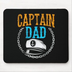 Kapitein Papa Schip Boot Zeilen Jacht Vader Muismat
