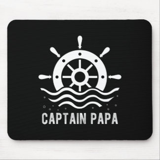 Kapitein Papa Vaardag Vaderdag Ponton Kapitein  Muismat