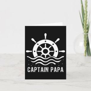Kapitein Papa Vaart Vaderdag Ponton Kapitein  Kaart