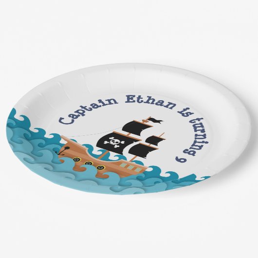 Kapitein Papieren Bordje (Gekanteld)