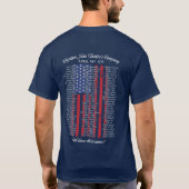 Kapitein Parker's Compagnie T-shirt (Achterkant)