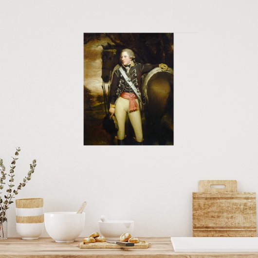 Kapitein Patrick Miller - Henry Raeburn Fine Art Poster (Keuken)
