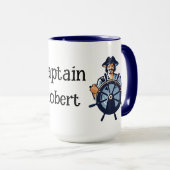 Kapitein personaliseren mok (Voorkant rechts)