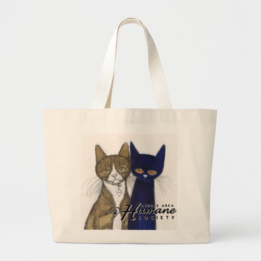 Kapitein, Pete Bag Grote Tote Bag (Voorkant)