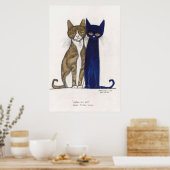 Kapitein & Pete op Canvas Poster (Keuken)