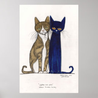 Kapitein & Pete op Canvas Poster