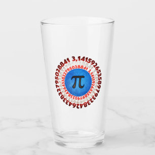 Kapitein Pi Superheld Shield Nerdy Wiskunde Pi Dag Glas