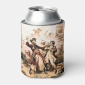 Kapitein, Pirate Blackbeard, Queen Anne's Revenge Blikjeskoeler (Blikje Voorkant)