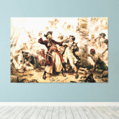 Kapitein, Pirate Blackbeard, Queen Anne's Revenge Canvas Afdruk (Insitu (Houten vloer))