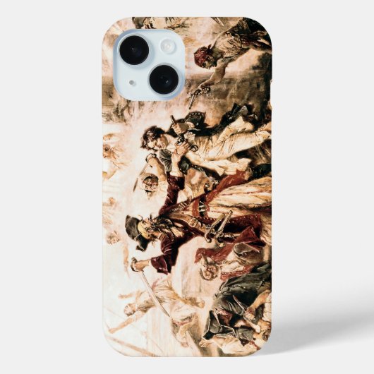Kapitein, Pirate Blackbeard, Queen Anne's Revenge Case-Mate iPhone Case (Achterkant)