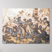 Kapitein, Pirate Blackbeard, Queen Anne's Revenge Folie Afdrukken (Voorkant)