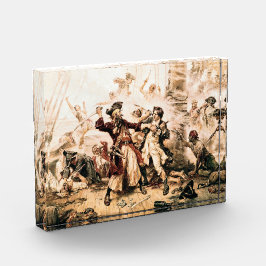 Kapitein, Pirate Blackbeard, Queen Anne's Revenge Fotoblokken