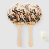 Kapitein, Pirate Blackbeard, Queen Anne's Revenge Handwaaier (Voorkant en achterkant)