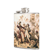 Kapitein, Pirate Blackbeard, Queen Anne's Revenge Heupfles (Links)