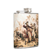 Kapitein, Pirate Blackbeard, Queen Anne's Revenge Heupfles (Rechts)