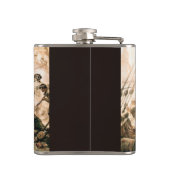 Kapitein, Pirate Blackbeard, Queen Anne's Revenge Heupfles (Achterkant)