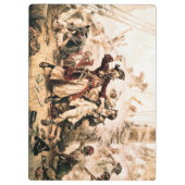 Kapitein, Pirate Blackbeard, Queen Anne's Revenge Klembord (Achterkant)