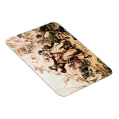 Kapitein, Pirate Blackbeard, Queen Anne's Revenge Magneet (Rechterzijde)