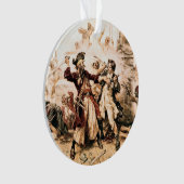 Kapitein, Pirate Blackbeard, Queen Anne's Revenge Ornament (voorkant)