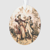 Kapitein, Pirate Blackbeard, Queen Anne's Revenge Ornament (voorkant)