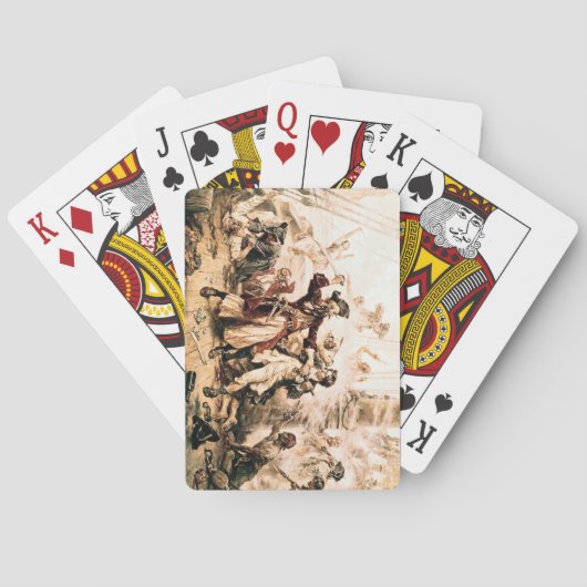 Kapitein, Pirate Blackbeard, Queen Anne's Revenge Pokerkaarten (Achterkant)