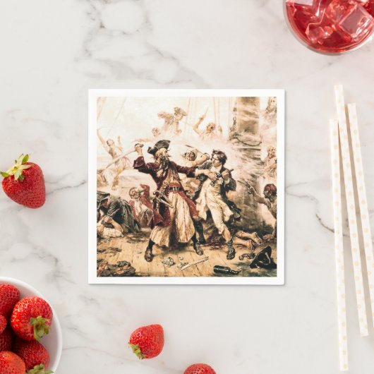 Kapitein, Pirate Blackbeard, Queen Anne's Revenge Servet (Insitu)