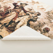 Kapitein, Pirate Blackbeard, Queen Anne's Revenge Sherpa Deken (3/4)