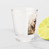 Kapitein, Pirate Blackbeard, Queen Anne's Revenge Shot Glas (Links)