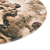 Kapitein, Pirate Blackbeard, Queen Anne's Revenge Snijplank (Hoek)